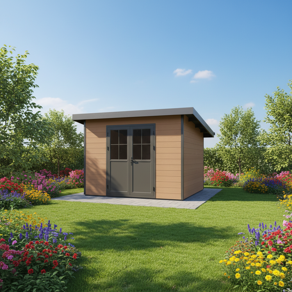 Composite shed and summerhouse